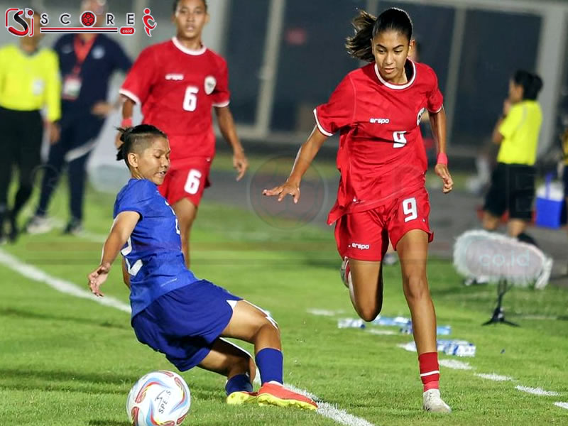 Timnas Sepakbola Putri Indonesia Raih Kemenangan 5-1 Lawan Singapura