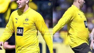 Viral! Pemain Dortmund Alami Perut Buncit Jelang Final UCL, Siapa Dia?