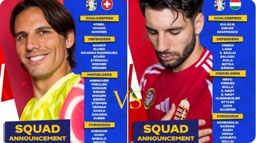 Euro 2024: Prediksi Skor Hungary vs Swiss, Kick Off Pukul 8 Malam