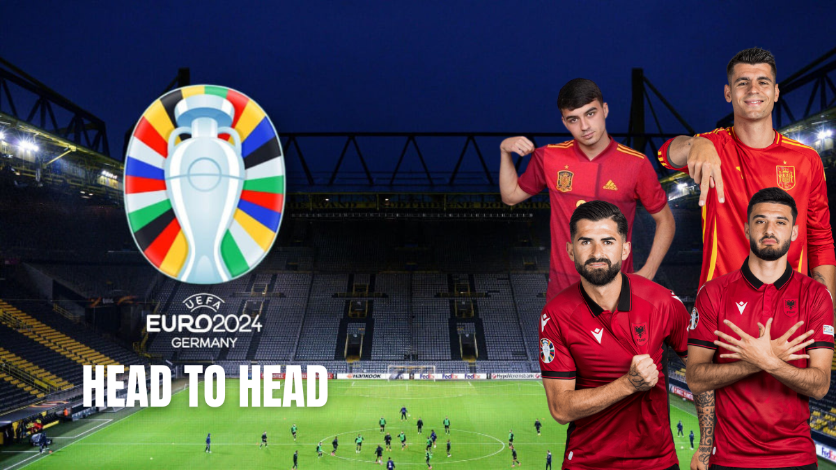 Head To Head Albania vs Spanyol Piala Euro 2024