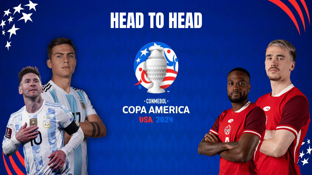 Head To Head Argentina vs Kanada Copa America 2024