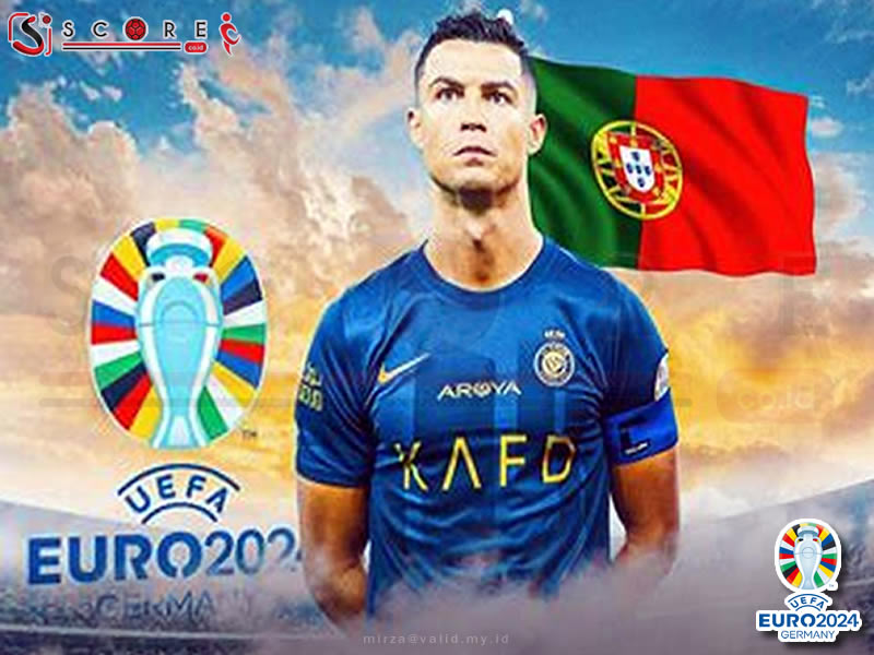 Euro 2024 Jadi Penampilan ke-6 untuk Cristiano Ronaldo Bersama Portugal