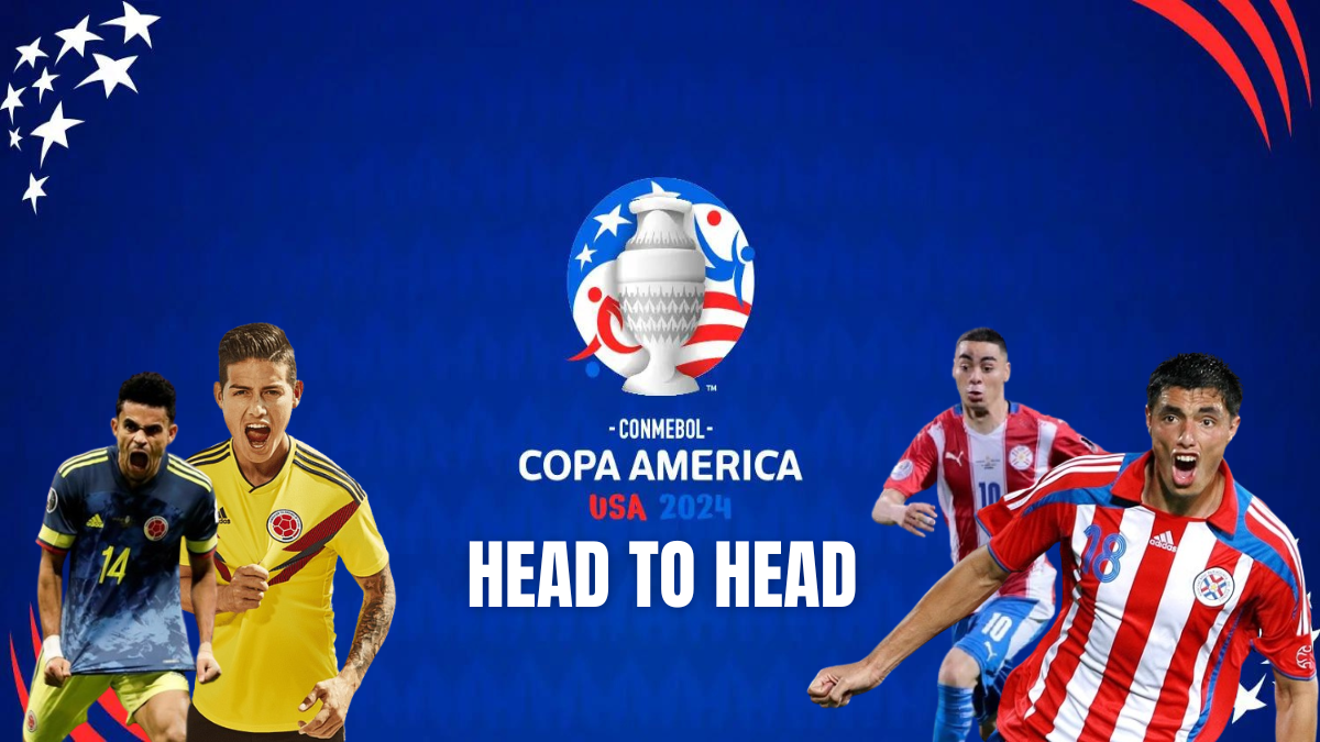 Head To Head Kolombia vs Paraguay Piala Copa Amerika 2024