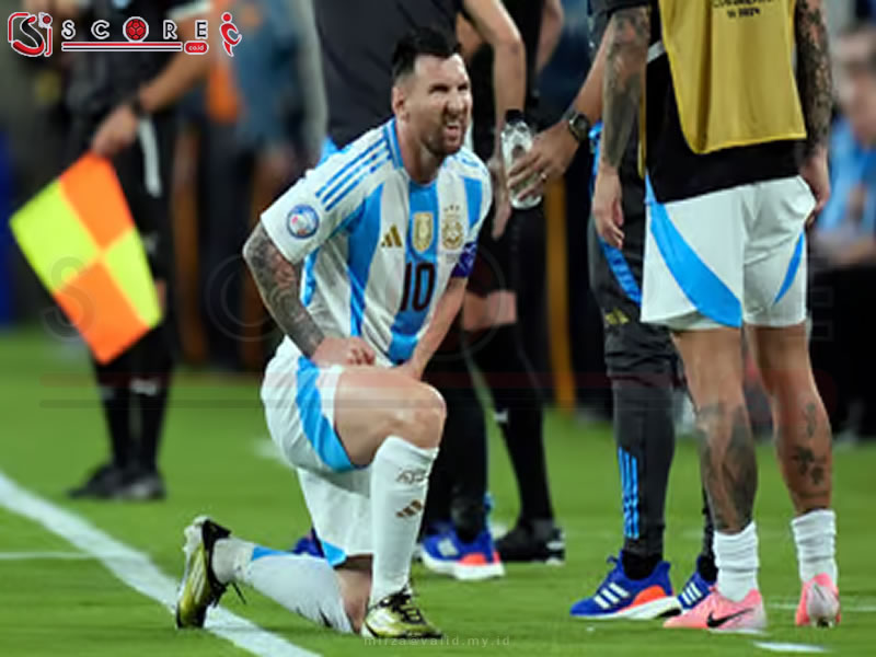 Kondisi Terbaru dari Cedera Paha Kanan Messi