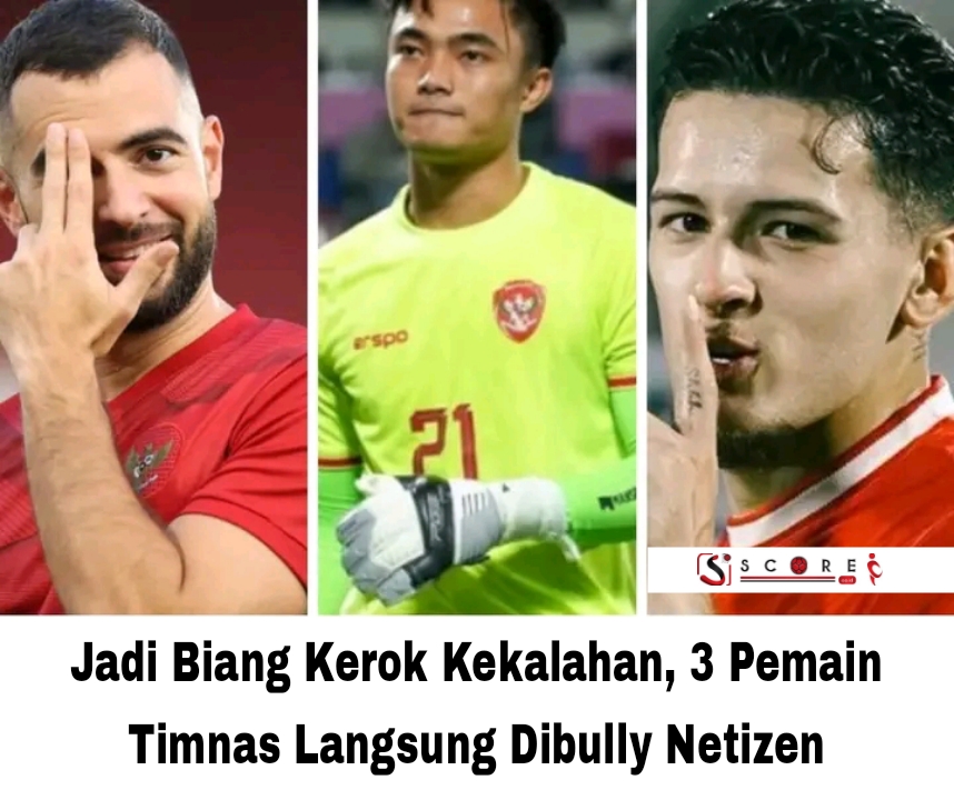 Jadi Biang Kerok Kekalahan, 3 Pemain Timnas Langsung Dibully Netizen