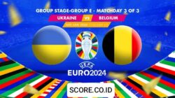Prediksi Skor Belgia vs Ukraina: Laga Menentukan Juara Grup E