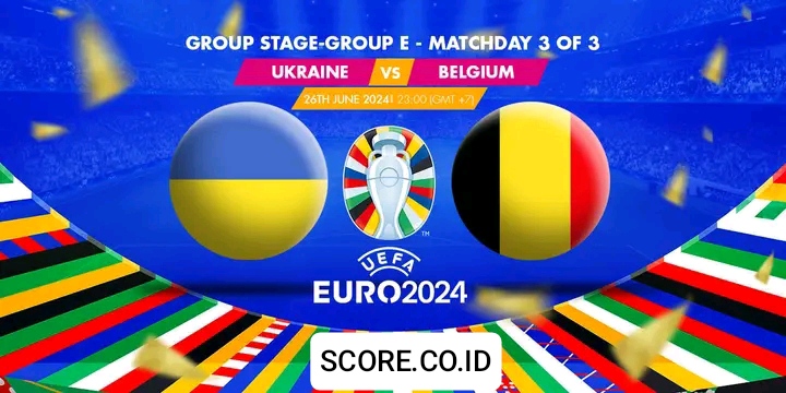 Prediksi Skor Belgia vs Ukraina: Laga Menentukan Juara Grup E