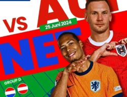 Prediksi Skor Belanda vs Austria: Timnas Pusat Siap Jadi Juara Grup