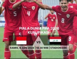 Prediksi Skor Indonesia vs Irak, Laga Big Match Kualifikasi Piala Dunia 2026