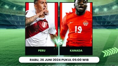 Prediksi skor Peru vs kanada