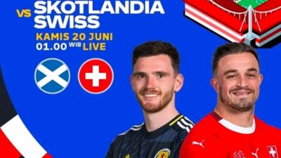 Euro 2024: Prediksi Skor Scotlandia vs Swiss, Dinihari Jam 2 Malam