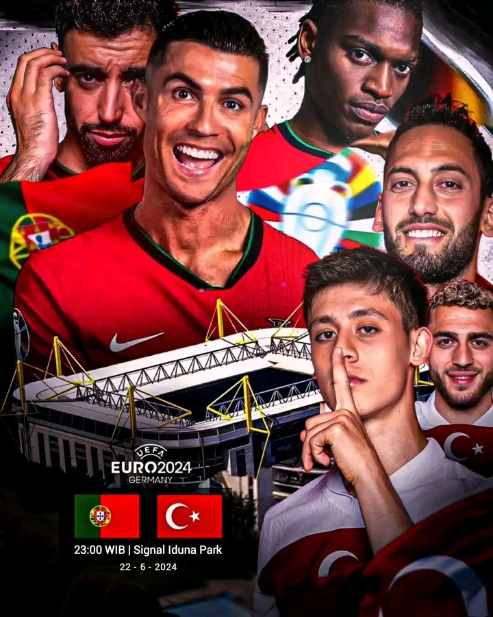 Prediksi Skor Portugal vs Turki 2-1