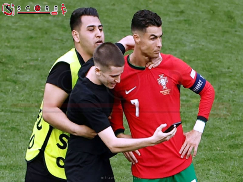 Ronaldo Menjadi Target Pitch Invader di Euro 2024, Pelatih Belgia: Ini Bahaya!