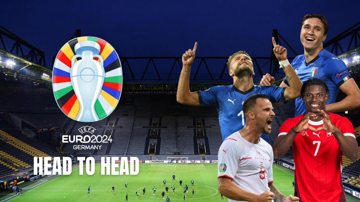 Head To Head Swiss vs Italia Piala Euro 2024