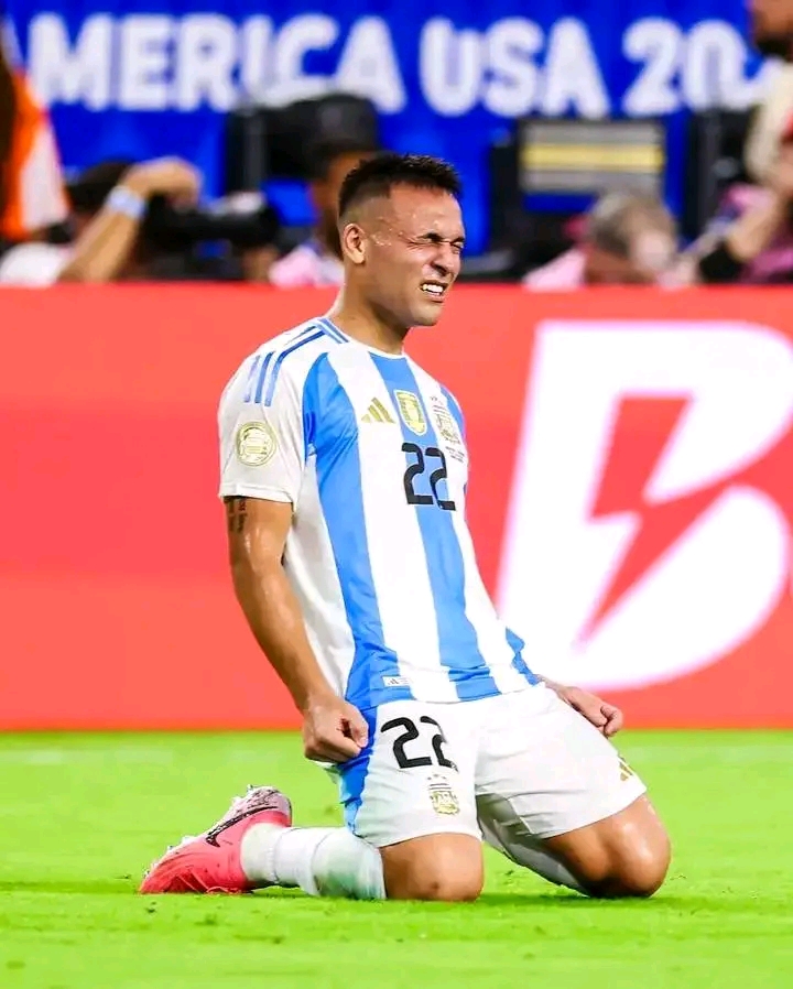 Gelar top skor Copa America 2024 yaitu Lautaro Martinez SCORE.CO.ID