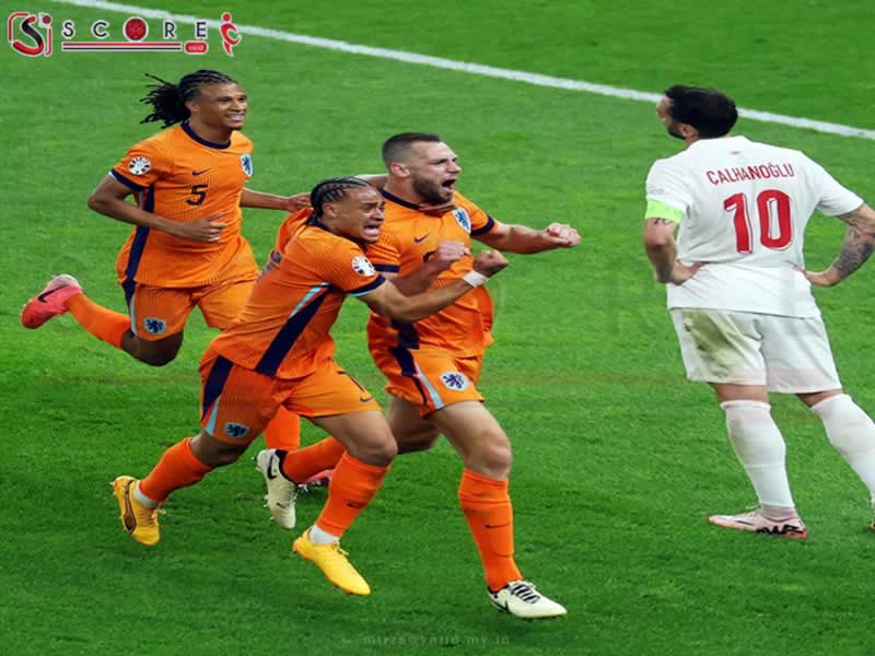 Kemenangan Belanda Tipis Atas Turki SCORE.CO.ID