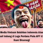 Media Vietnam Salahkan Indonesia Atas Hasil Imbang di Laga Perdana Piala AFF U19: Kami Dicurangi