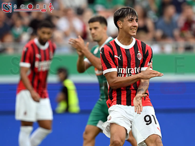 Pra Musim AC Milan Hasil Kurang Memuaskan Melawan Rapid Vienna SCORE.CO.ID