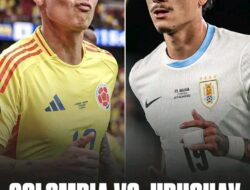 Prediksi Skor Uruguay vs Kolombia: Laga Pembuktian Valverde di Semifinal Copa America