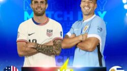 Prediksi Skor Uruguay vs Amerika Serikat : Jadi Matchday Terakhir Grup C