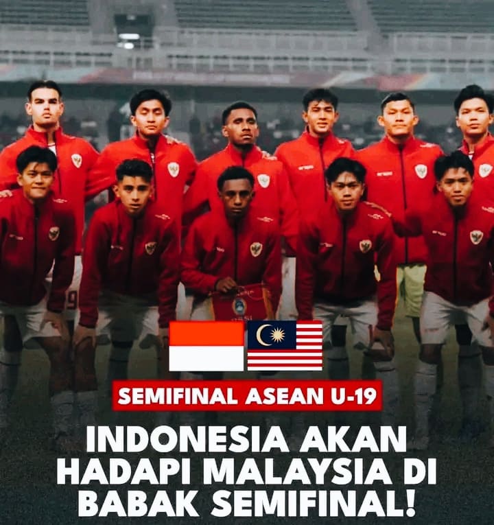 Prediksi Skor Indonesia U-19 vs Malaysia U-19: Semifinal El Classico Asia