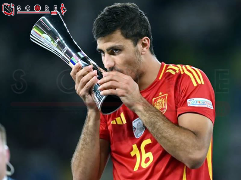 Rodri Dinobatkan sebagai Pemain Terbaik Euro 2024