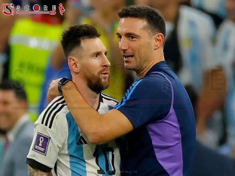 Scaloni Memastikan Bahwa Messi Bisa Main untuk Argentina Selamanya SCORE.CO.ID