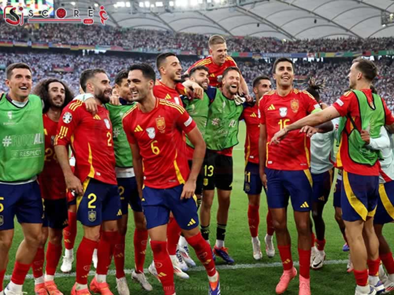 Spanyol Tundukan Jerman 2 1 di Perempat Final Euro 2024 Setelah Extra Time SCORE.CO.ID