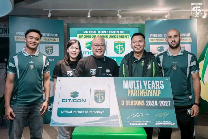 Jelang Musim 2024/2025, Persebaya Surabaya Resmi Perpanjang Kontrak 2 Sponsor