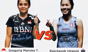 Head to Head Georgia Mariska Tunjung vs Ratchanok Intanon