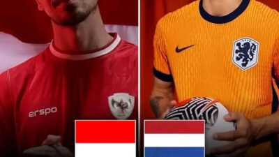 indonesia vs belanda dalam laga uji coba