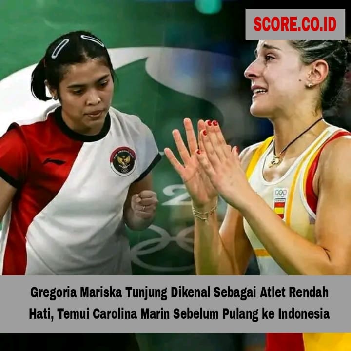 Gregoria Mariska Tunjung Dikenal Sebagai Atlet Rendah Hati, Temui Carolina Marin Sebelum Pulang ke Indonesia