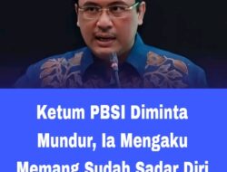 Ketum PBSI Diminta Mundur, Ia Mengaku Memang Sudah Sadar Diri Duluan