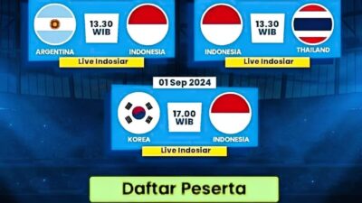 Jadwal Seoul Earth On Us Cup 2024: Indonesia Bawa 30 Orang Pemain