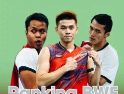 Ranking BWF Update 27-31 Agustus 2024, Grego Naik Peringkat