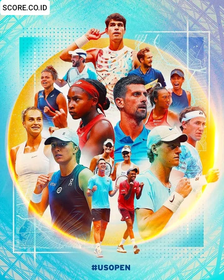 Jadwal The US Open 2024 ( Turnamen Tennis ) Lengkap dengan Live Streaming