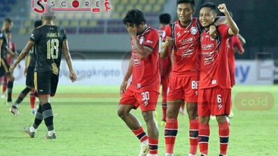 Arema FC dan Dewa United Harus Puas Berbagi Poin Setelah Pertandingan Tanpa Gol SCORE.CO.ID