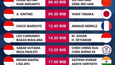 Jadwal Jepang Open 2024