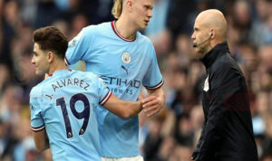 Manchester City Izinkan Julian Alvarez Pergi