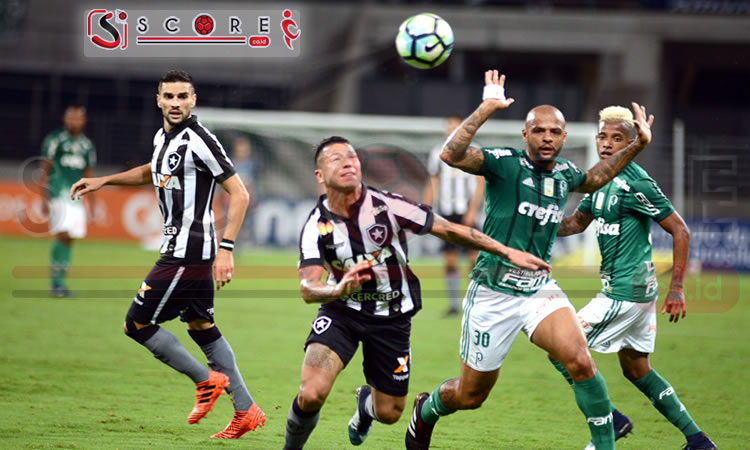 Prediksi Botafogo RJ vs Palmeiras 15 Agustus 2024 SCORE.CO.ID