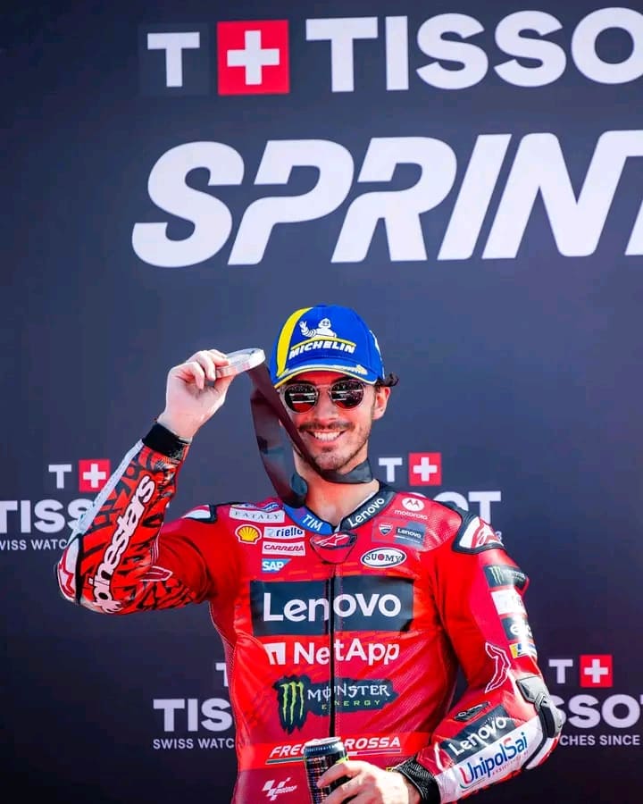 moto gp 2024: pecco bagnaia raih runner up