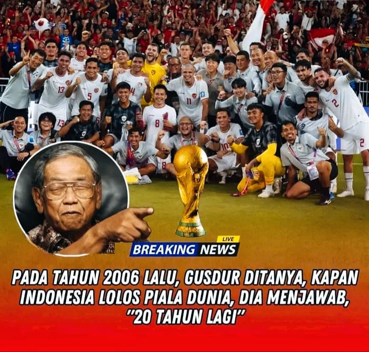 Prediksi Gusdur Timnas Indonesia Lolos Piala Dunia, Kenyataan atau Hanya Harapan?