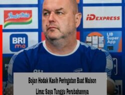 Bojan Hodak Kasih Peringatan Buat Malson Lima: Saya Tunggu Perubahannya