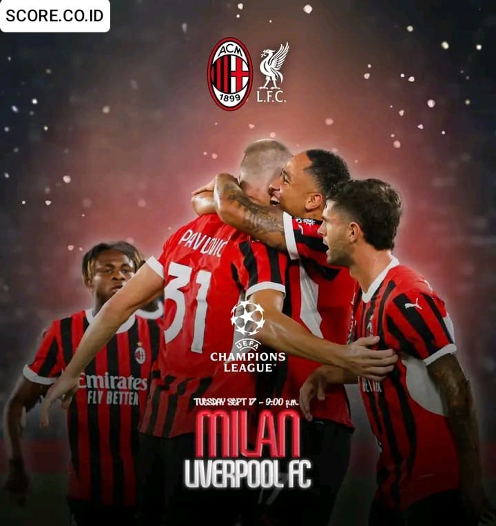 Head to Head AC Milan vs Liverpool Selama Pertemuan Berlangsung