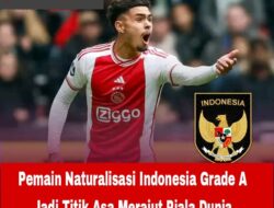 Pemain Naturalisasi Indonesia Grade A Jadi Titik Asa Merajut Piala Dunia 2026