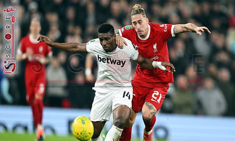 Prediksi Skor Liverpool vs West Ham United: EFL Cup Putaran 3