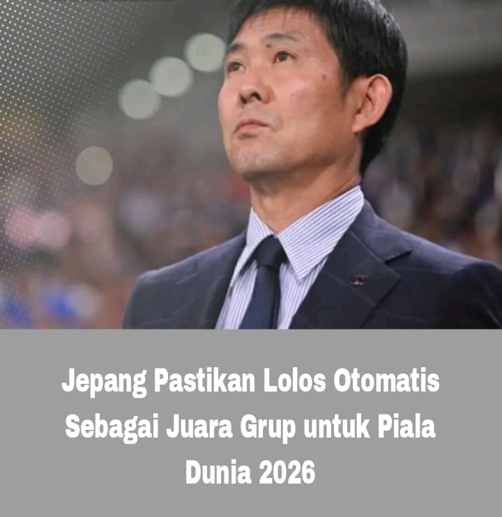 Jepang Pastikan Lolos ke Piala Dunia 2026, Ambisi Juara Grup C Kian Mendekat