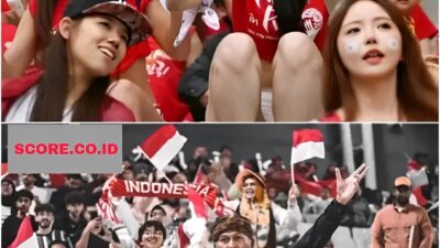 Sekitar 2000 Warga Korea Selatan Dukung Indonesia Pecundangi Jepang di GBK