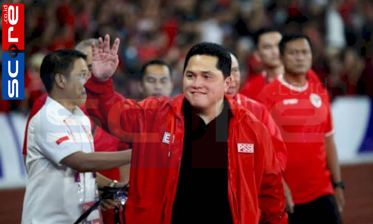 Erick Thohir untuk Skuad Garuda Fokus Menghadapi China