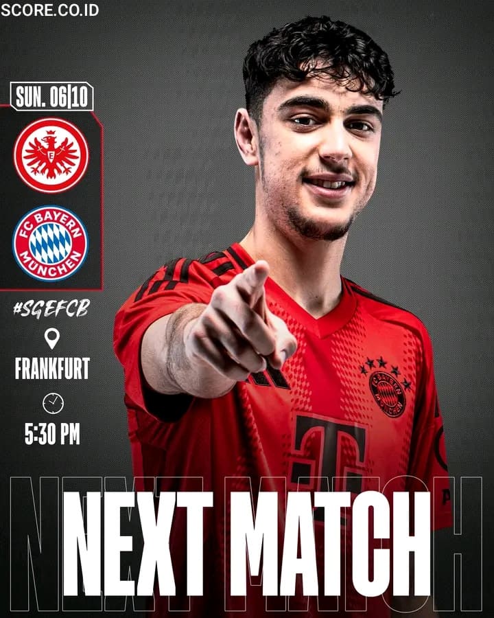 Prediksi Bayern Munchen vs Eintracht Frankfurt